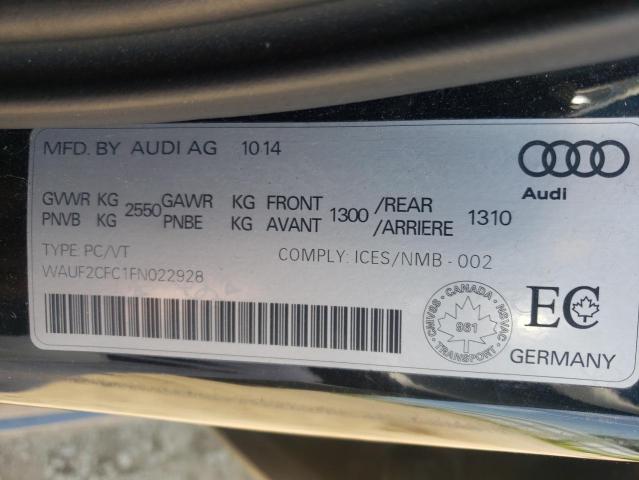 2015 AUDI S6 WAUF2CFC1FN022928