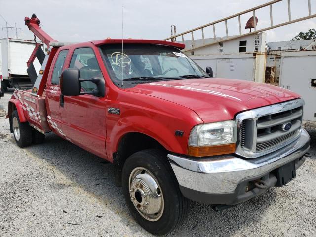 Salvage trucks for sale at Loganville, GA auction: 2004 Ford F550 Super