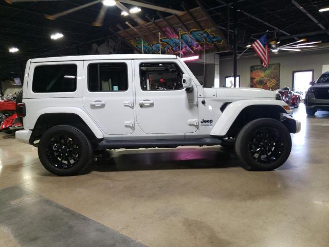 Salvage cars for sale from Copart Dallas, TX: 2021 Jeep Wrangler U