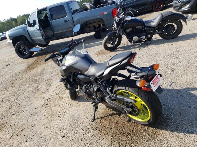 2018 YAMAHA MT07 JYARM27E1JA002713