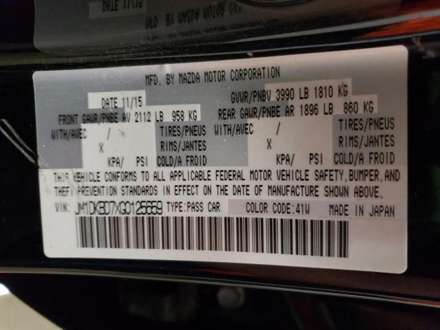 2016 MAZDA CX-3 JM1DKBD7XG0125659