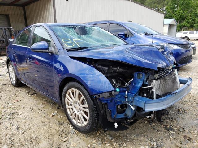 Salvage cars for sale from Copart Seaford, DE: 2012 Chevrolet Cruze ECO