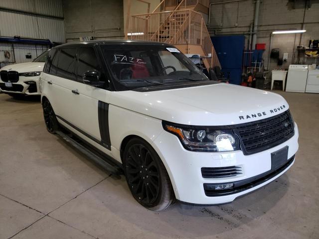 Salvage cars for sale from Copart Montreal Est, QC: 2016 Land Rover Range Rover