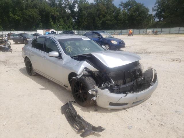 Salvage cars for sale from Copart Ocala, FL: 2007 Infiniti G35