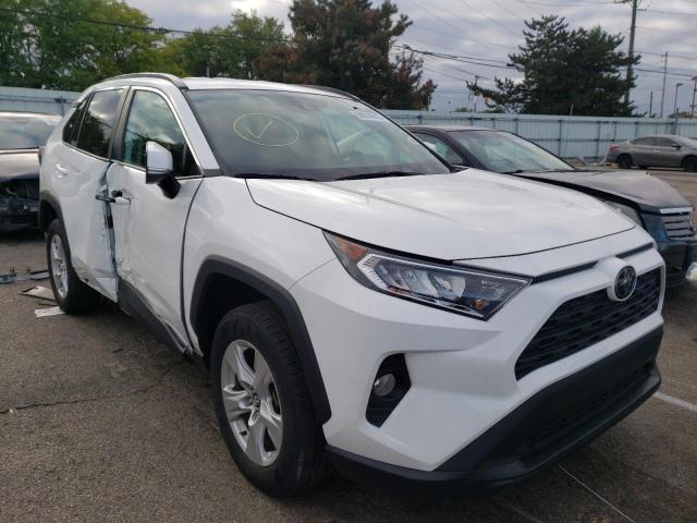 Salvage cars for sale from Copart Moraine, OH: 2021 Toyota Rav4 XLE