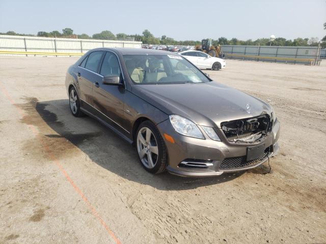 Vehiculos salvage en venta de Copart Wichita, KS: 2012 Mercedes-Benz E 350