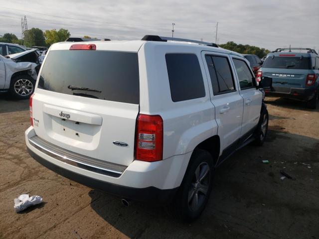 VIN: 1C4NJRFB2GD647499 Auction: COPART Lot: 57850302 Location: MI - DETROIT 1C4NJRFB2GD647499 JEEP PATRIOT 2016 WHITE Photo 4