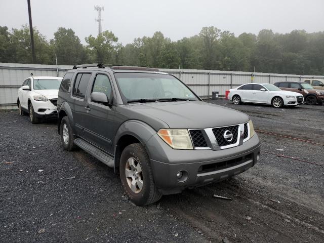 Salvage cars for sale from Copart York Haven, PA: 2005 Nissan Pathfinder