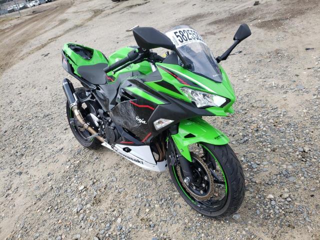 Salvage cars for sale from Copart Seaford, DE: 2022 Kawasaki EX400