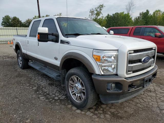 Salvage cars for sale from Copart Woodhaven, MI: 2016 Ford F250 Super