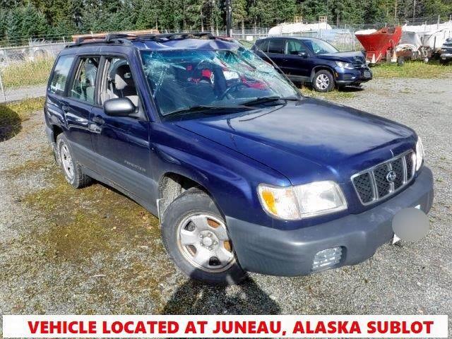 Salvage cars for sale from Copart Anchorage, AK: 2002 Subaru Forester L
