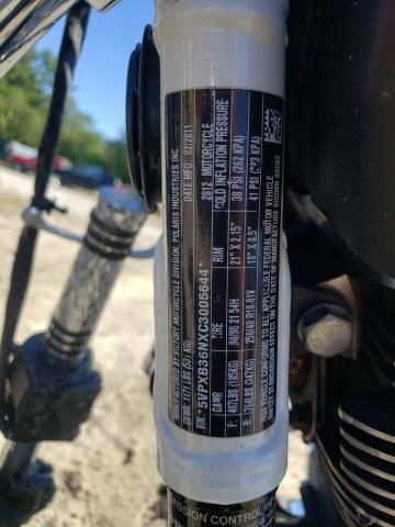 2012 VICTORY MOTORCYCLES JACKPOT 5VPXB36NXC3005644