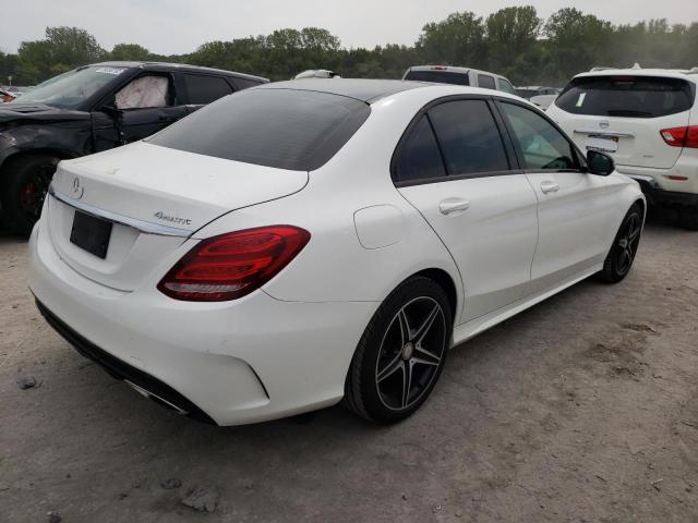 VIN: 55SWF4KB0HU207109 Auction: COPART Lot: 59417642 Location: KS - KANSAS CITY 55SWF4KB0HU207109 MERCEDES-BENZ C-CLASS 2017 WHITE Photo 4