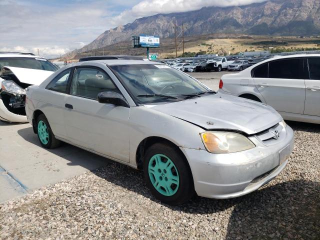 Salvage cars for sale from Copart Farr West, UT: 2001 Honda Civic LX