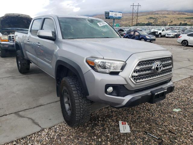 Salvage cars for sale from Copart Farr West, UT: 2017 Toyota Tacoma DOU