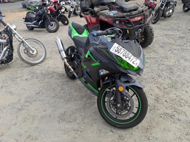 Motos salvage sin ofertas aún a la venta en subasta: 2019 Kawasaki EX400