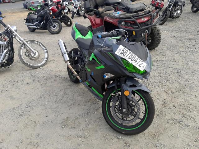 Salvage cars for sale from Copart Sacramento, CA: 2019 Kawasaki EX400