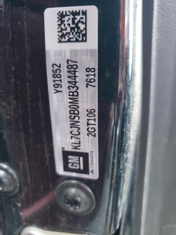 2021 CHEVROLET TRAX LS - KL7CJNSB0MB344487