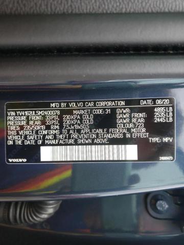 2021 VOLVO XC40 T5 IN - YV4162UL5M2400078