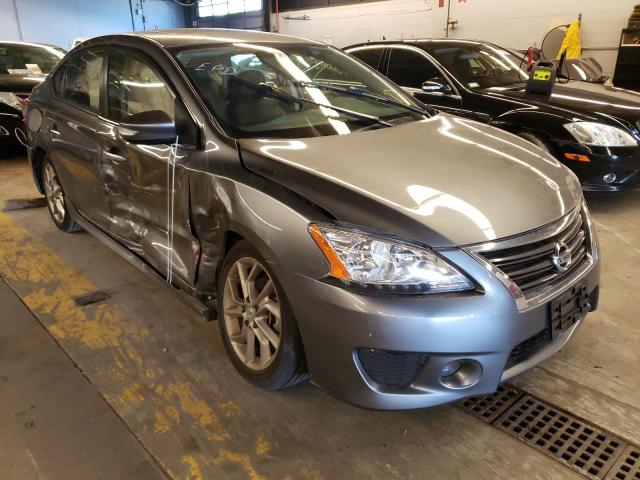 Salvage cars for sale from Copart Wheeling, IL: 2015 Nissan Sentra S