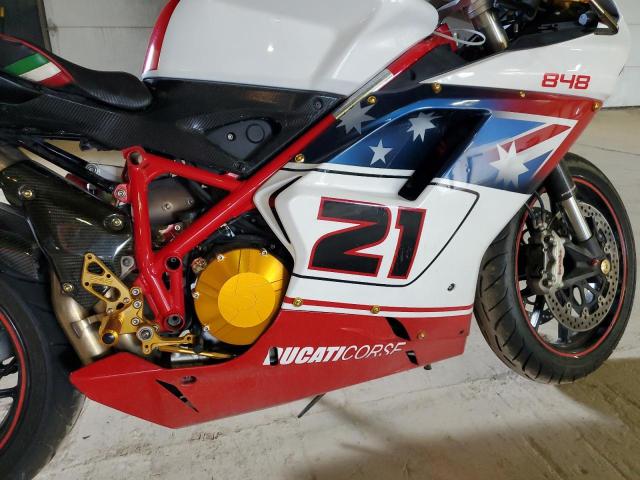 2009 DUCATI 848 ZDM1XBGV99B009704