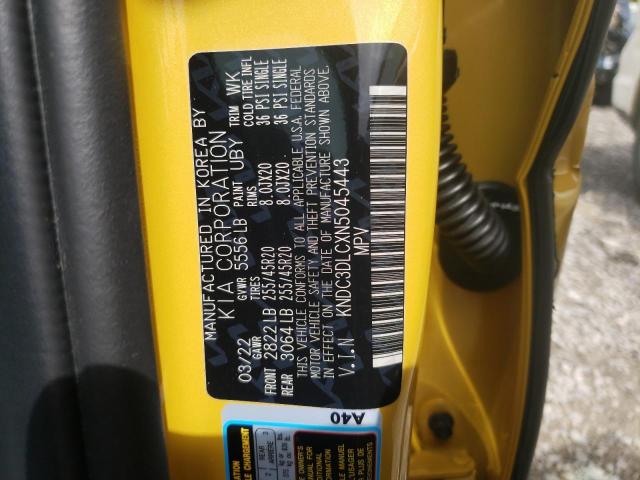 2022 KIA EV6 LIGHT KNDC3DLCXN5045443
