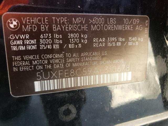 5UXFE8C59AL310678 BMW X5 Xdrive48i