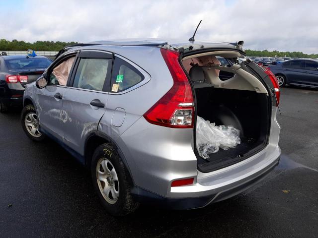 VIN: 5J6RM4H35GL102057 Auction: COPART Lot: 53457632 Location: NY - LONG ISLAND 5J6RM4H35GL102057 HONDA CRV 2016 GRAY Photo 3