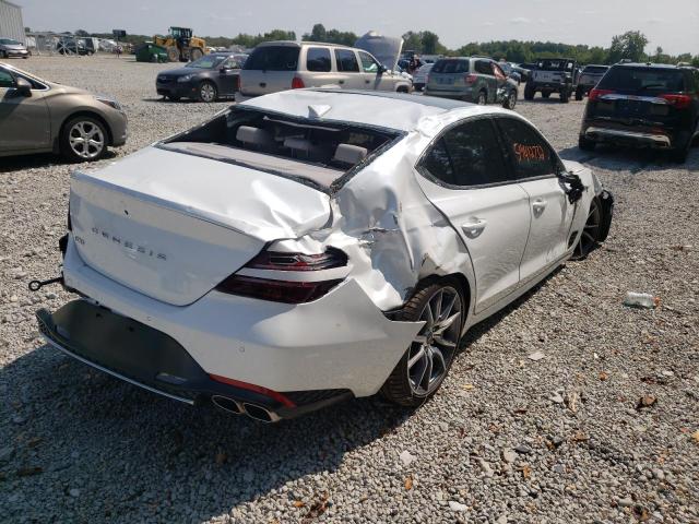2022 GENESIS G70 BASE KMTG34TA9NU103937