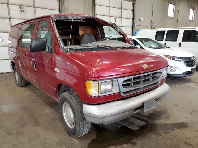 Salvage trucks for sale at Blaine, MN auction: 2000 Ford Econoline