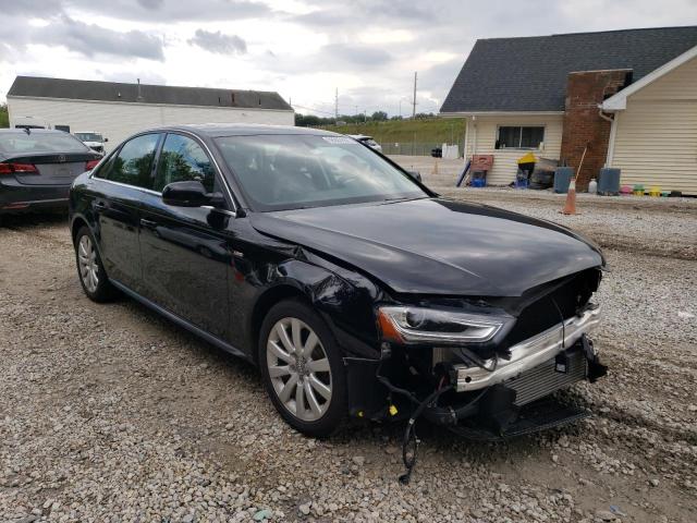Salvage cars for sale from Copart Northfield, OH: 2015 Audi A4 Premium