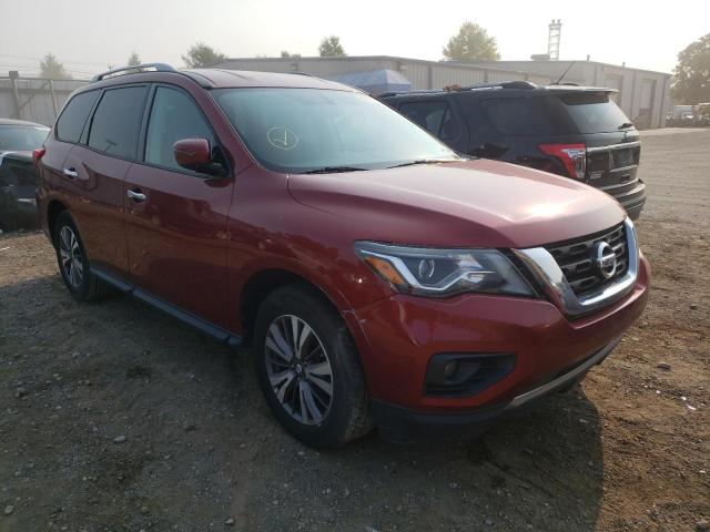 Salvage cars for sale from Copart Finksburg, MD: 2017 Nissan Pathfinder