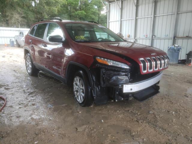 Salvage cars for sale from Copart Midway, FL: 2016 Jeep Cherokee S