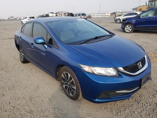 Salvage cars for sale from Copart Airway Heights, WA: 2013 Honda Civic EX
