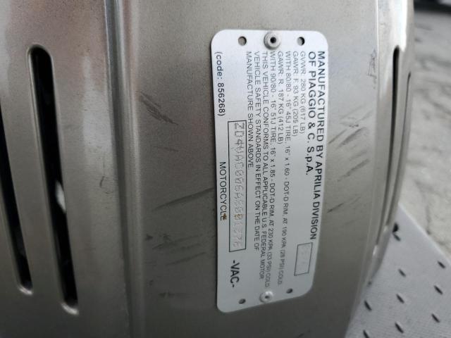 2010 APRILIA SCARABEO 1 - ZD4VAC006AS001376