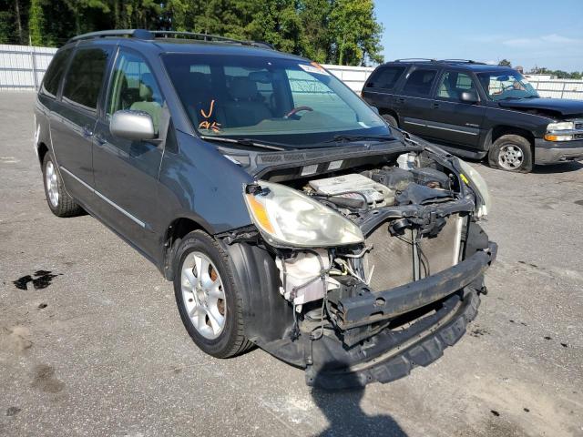 Salvage cars for sale from Copart Dunn, NC: 2004 Toyota Sienna XLE