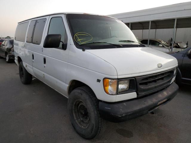 Salvage cars for sale from Copart Fresno, CA: 2001 Ford Econoline