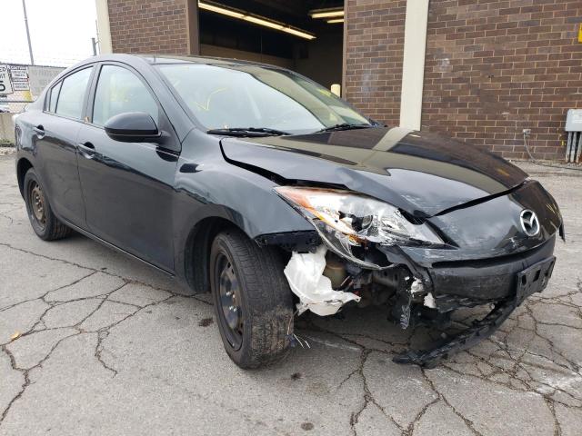 Salvage cars for sale from Copart Wheeling, IL: 2013 Mazda 3 I