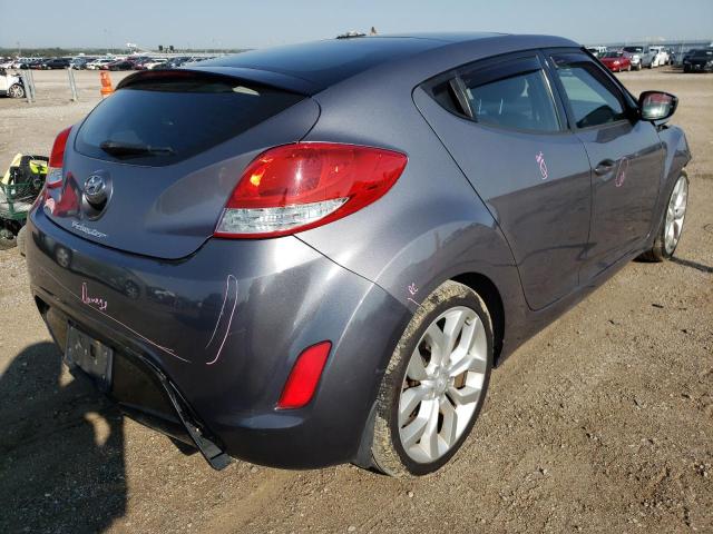 2013 Hyundai Veloster VIN: KMHTC6AD9DU172966 Lot: 58555402