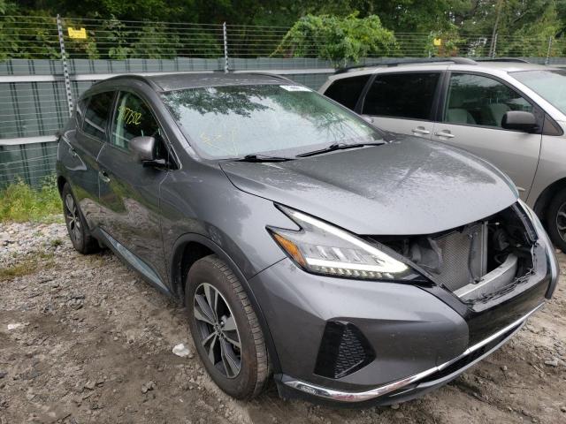 Salvage cars for sale at Candia, NH auction: 2020 Nissan Murano SV
