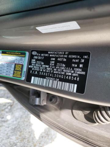 5XXGT4L30HG148548 KIA Optima Lx