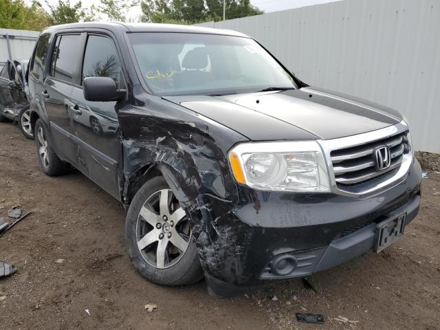 Salvage cars for sale from Copart Columbia Station, OH: 2012 Honda Pilot LX