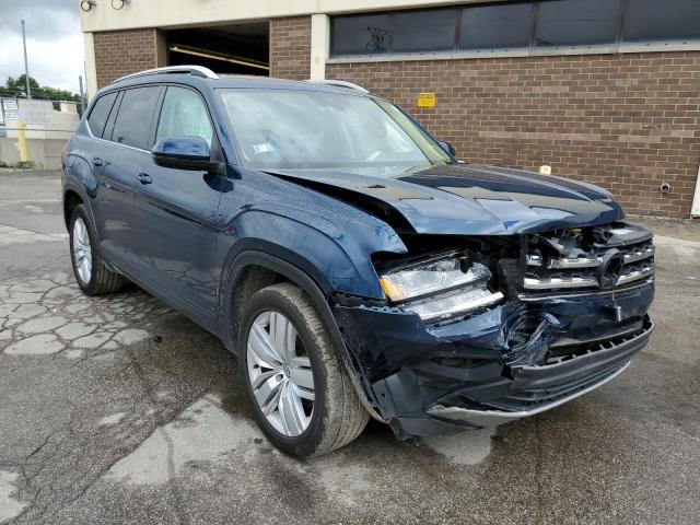Salvage cars for sale from Copart Wheeling, IL: 2019 Volkswagen Atlas SE