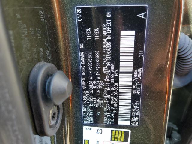 2020 LEXUS RX 450H 2T2JGMDA5LC049338