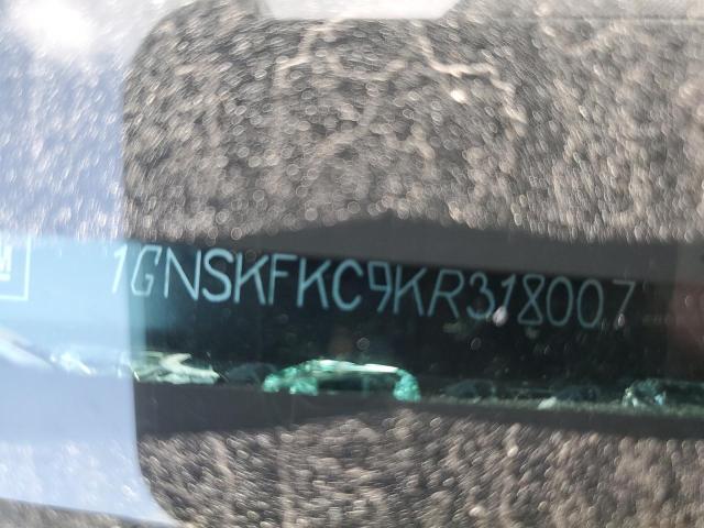 2019 CHEVROLET TAHOE SPEC 1GNSKFKC9KR318007