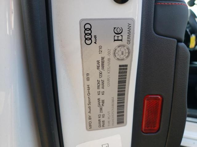 2019 AUDI RS5 WUACWCF57KA903844