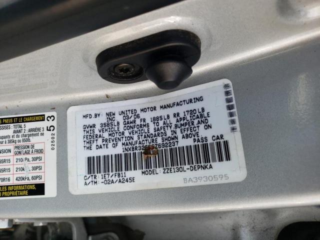 2019 TOYOTA COROLLA CE 1NXBR32E66Z692237