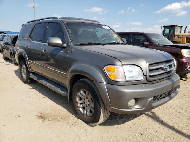 Salvage cars for sale from Copart Houston, TX: 2003 Toyota Sequoia LI