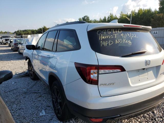 2021 HONDA PILOT BLAC 5FNYF6H72MB045910