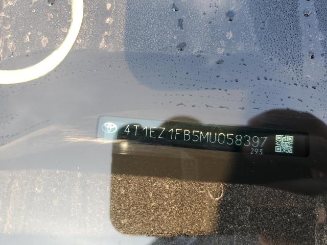 2021 TOYOTA AVALON NIG 4T1EZ1FB5MU058397